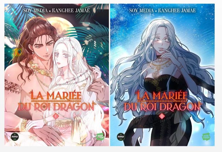 La Mariée du Roi Dragon : Un webtoon populaire arrive en papier chez Michel Lafon