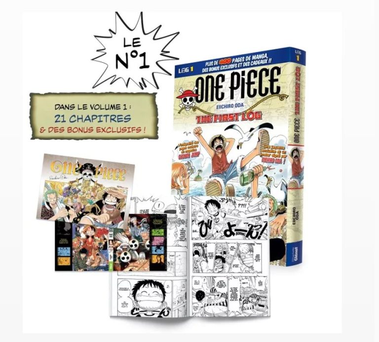 One Piece – The First Log : L&rsquo;édition grand format Collector relancée par Hachette