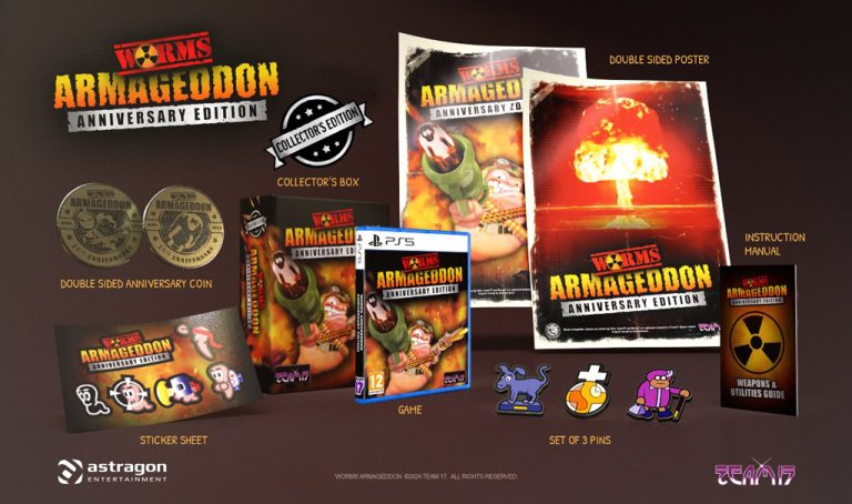 Worms Armageddon – édition collector anniversaire (PS5)