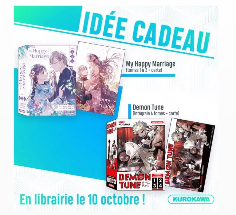 Nouveaux coffrets découverte chez Kurokawa dès le 10 octobre…