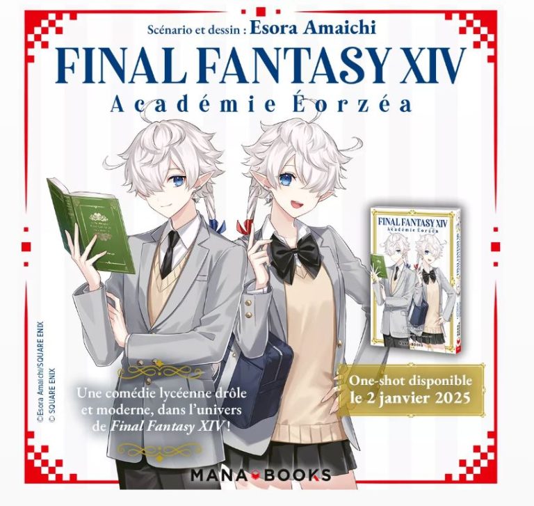 Nouveau manga Final Fantasy XIV : Académie Éorzéa à paraître chez Mana Books