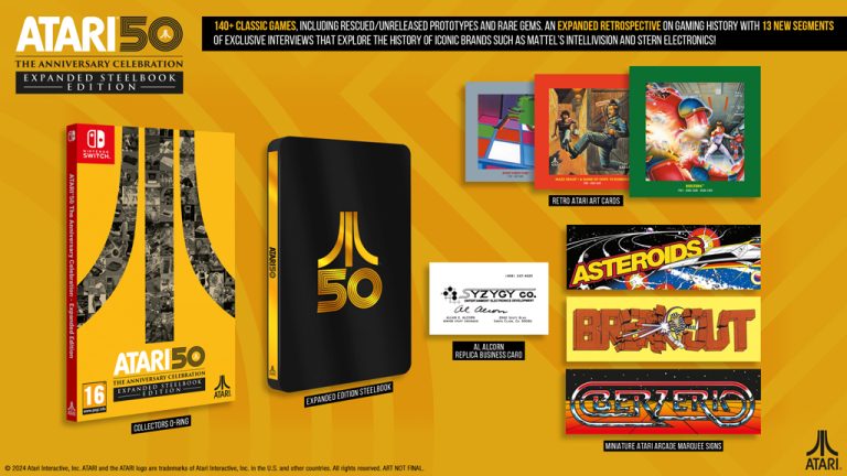 Atari 50 : The Anniversary Celebration – Expanded steelbook édition