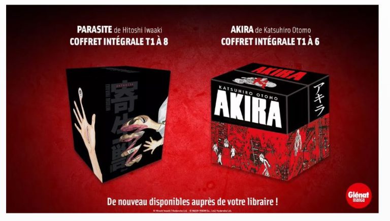Cadeaux de fin d&rsquo;année : Glénat réédite trois coffrets de mangas cultes