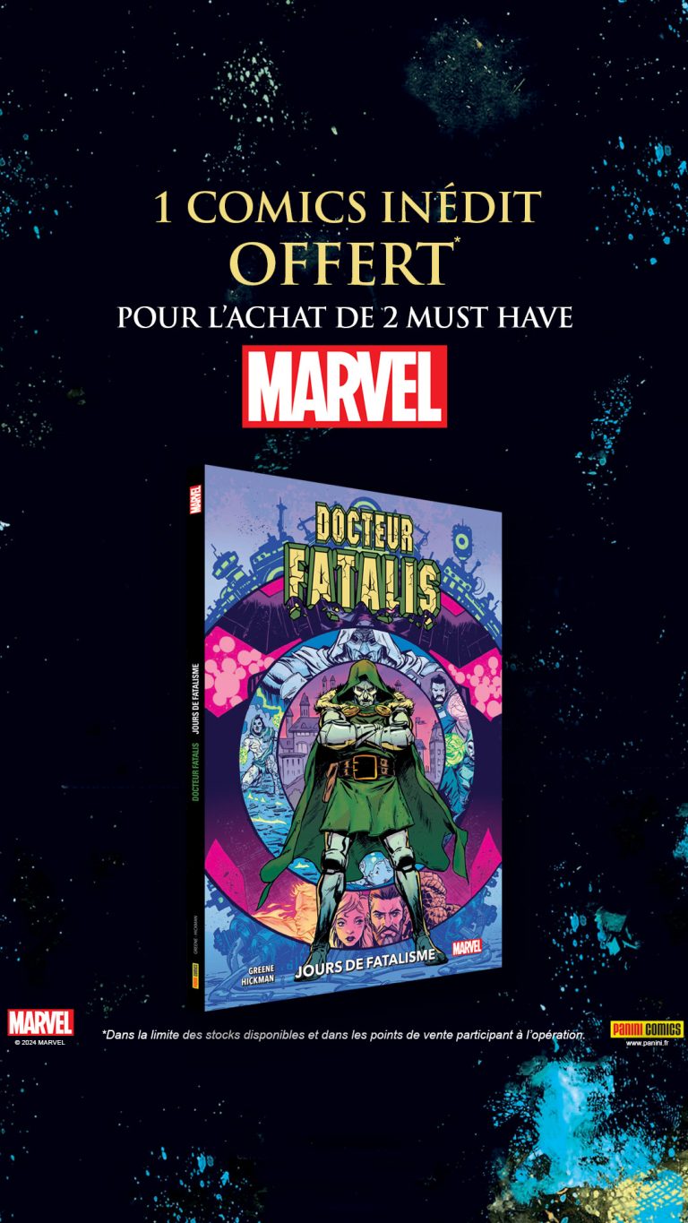 Sortie des nouveaux albums Marvel : Iron Man et X-Men, plus un éxclu Doctor Fatalis