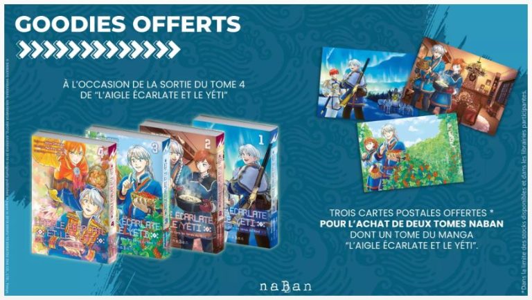 L’aigle écarlate et le yéti : Un cadeau exclusif pour la sortie du Tome 4