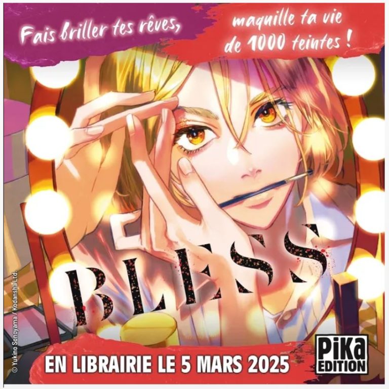 Pika Éditions annonce l&rsquo;acquisition de Bless de Yukino Sonoyama