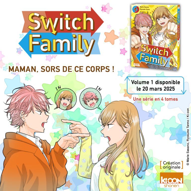 Switch Family : le retour en force de Marie Sasano chez Ki-oon