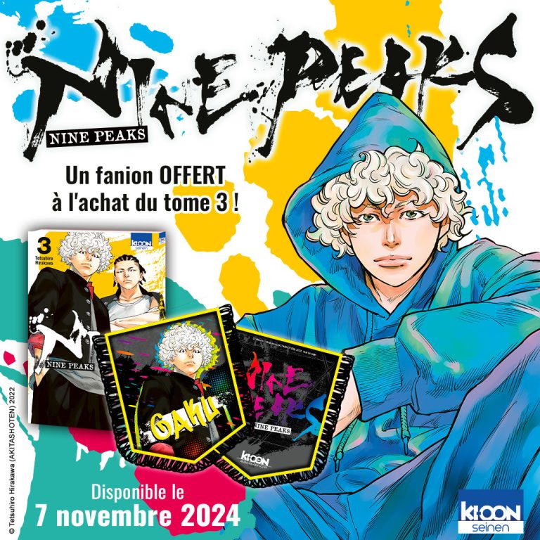 Découvrez le Tome 3 de NINE PEAKS avec une surprise étonnante !