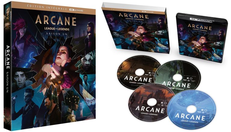 Arcane : League of Legends – Saison 1 blu-ray 4K