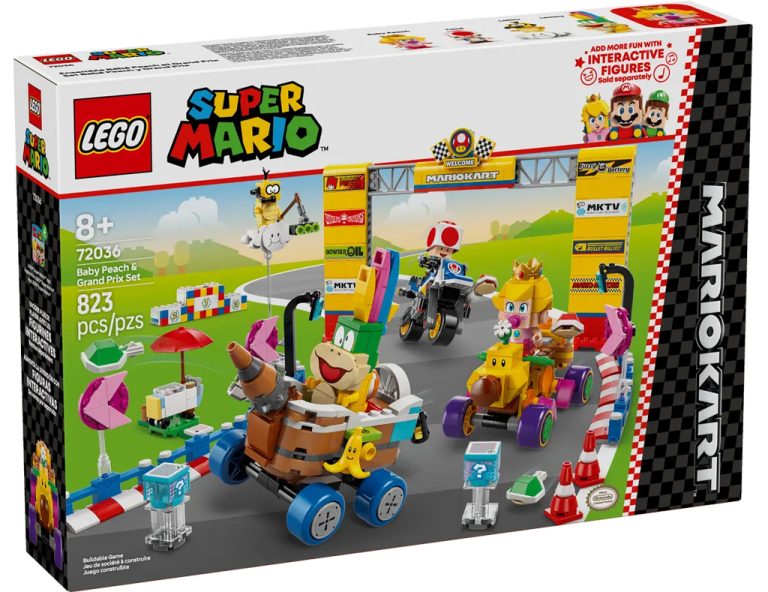 Bébé Peach et ensemble de grand prix – LEGO Super Mario 72036