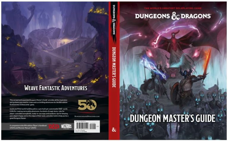 Découvrez le Dungeon Master’s Guide 2024 : un indispensable pour tous les Maîtres de D&D !