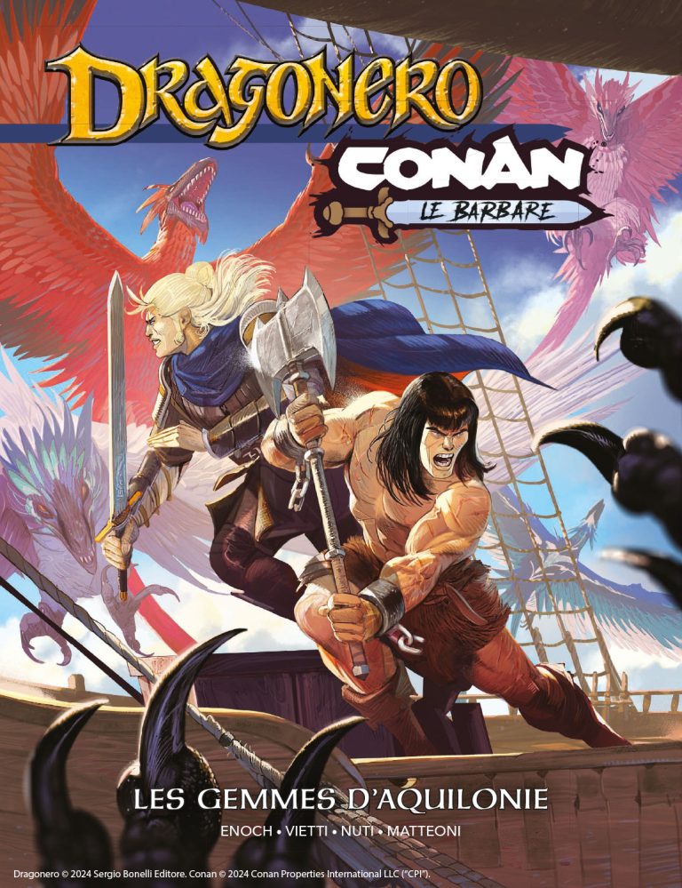 Extrait comics – Conan / Dragonero : Les gemmes d&rsquo;Aquilonie (Tome 1) chez Panini Comics