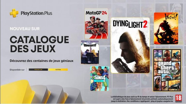 Les nouveautés sur le catalogue PlayStation Plus en novembre !