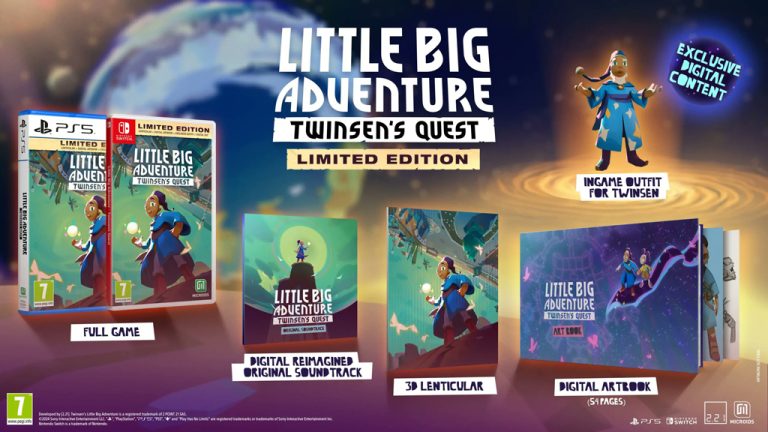 Little Big Adventure Twinsen&rsquo;s Quest – édition limitée (Switch)