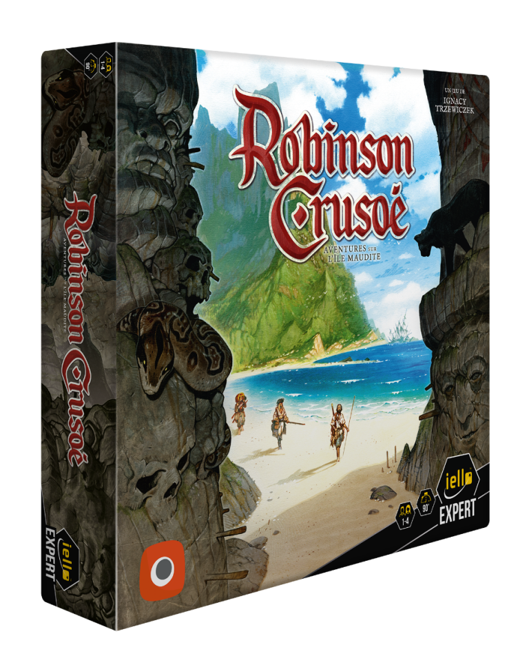 Test du jeu de société Robinson Crusoé : Aventures sur l&rsquo;Île Maudite – Une Épreuve de Survie Palpitante