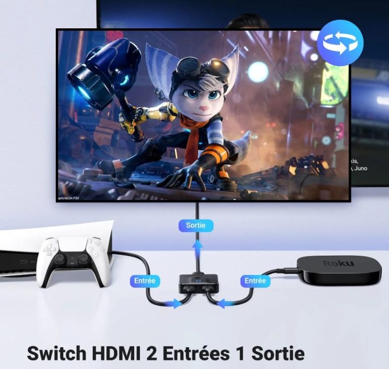 UGREEN Switch HDMI 4K 60Hz : Une solution pratique et polyvalente