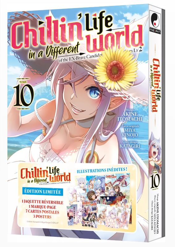 Une édition limitée pour le tome 10 de Chillin’ Life in a Different World