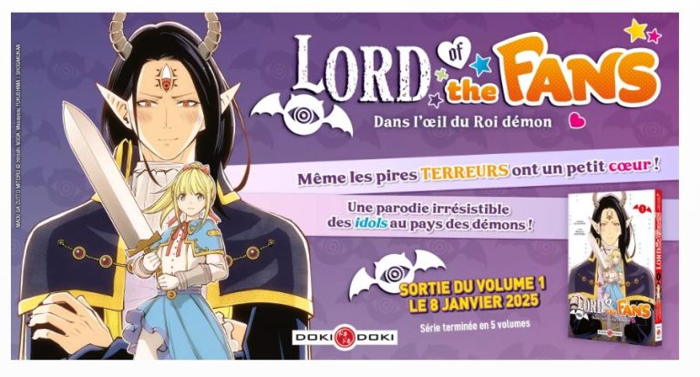 Lord of the Fans : la comédie déjantée arrive chez Doki-Doki