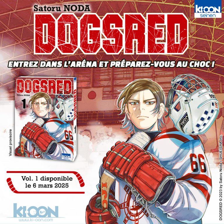 Dogsred : Le nouveau manga sportif de Satoru NODA