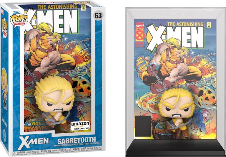 Figurine Funko Pop – Cover: Marvel – Age of Apocalypse – Sabretooth