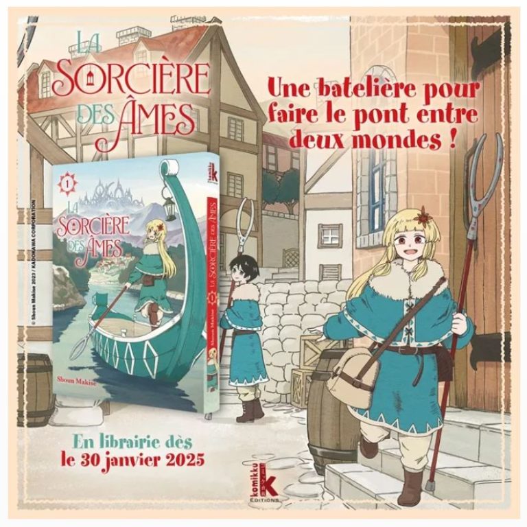 La Sorcière des Âmes : Un nouveau manga prometteur aux éditions Komikku