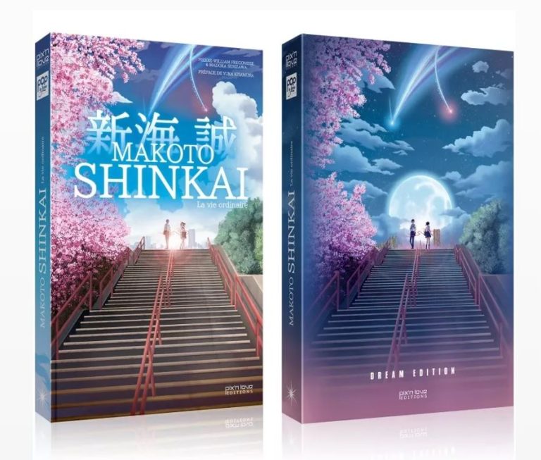 Makoto Shinkai : un livre édité par Pix’n Love pour célébrer le génie du cinéma d’animation japonais