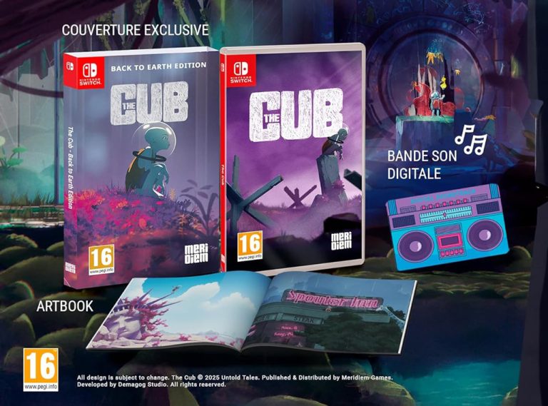 The Cub – édition limitée Back to Earth edition (Nintendo Switch)