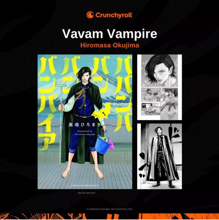 Vavam Vampire de Hiromasa Okujima arrive chez Crunchyroll