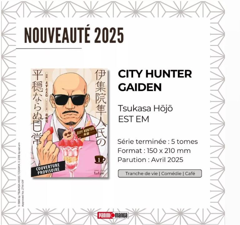 Les Nouveautés Manga de Panini pour le Deuxième Trimestre 2025