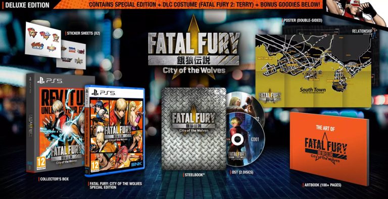 FATAL FURY : City of the Wolves – Deluxe edition (PS5)