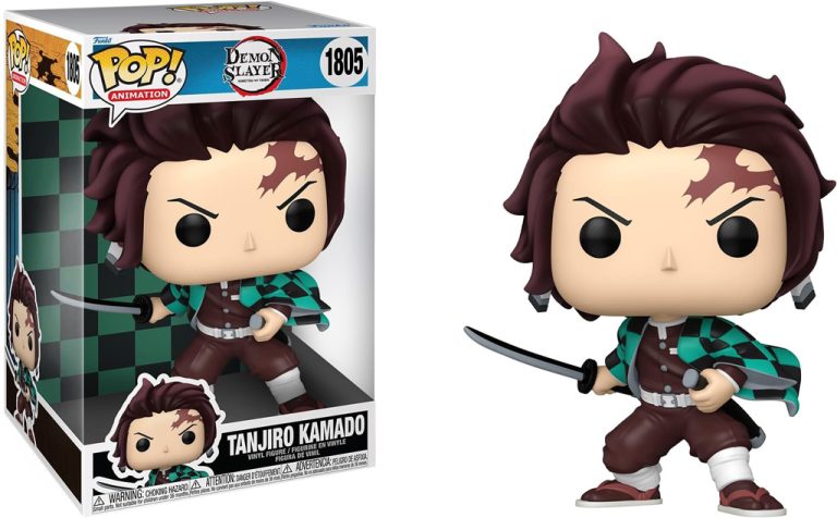 Figurine Funko Pop Jumbo – Tanjiro dans Demon Slayer