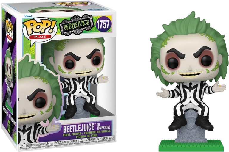 Figurine Funko Pop Movies – Beetlejuice (pierre tombale)