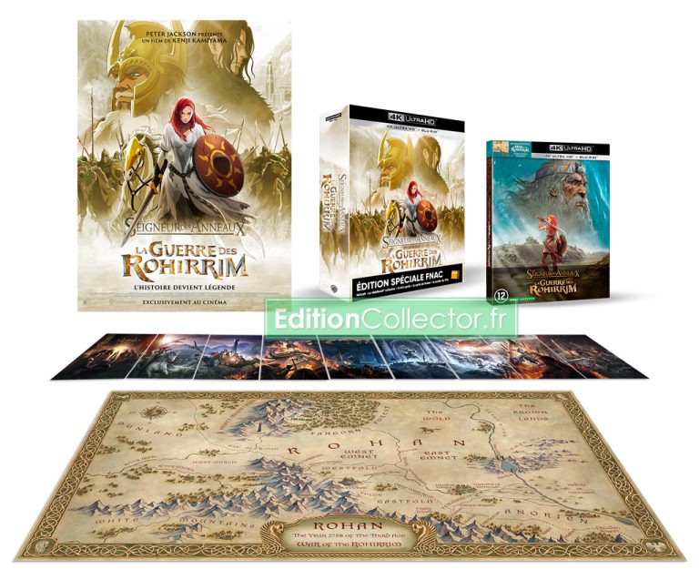 Le Seigneur des Anneaux La Guerre des Rohirrim – Steelbook ultimate collector