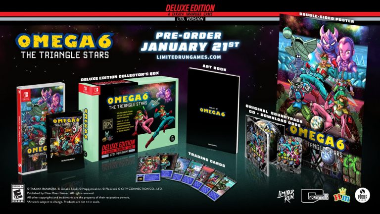 OMEGA 6 : The Triangle Stars – édition Deluxe (Switch)
