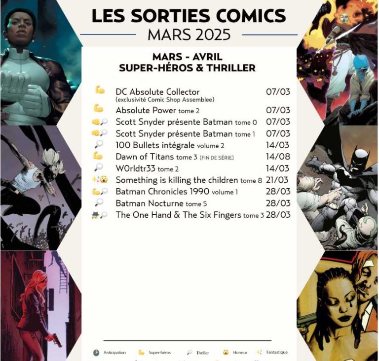 Urban Comics : Nouveautés d’avril et mai 2025 – Batman, Superman et plus encore