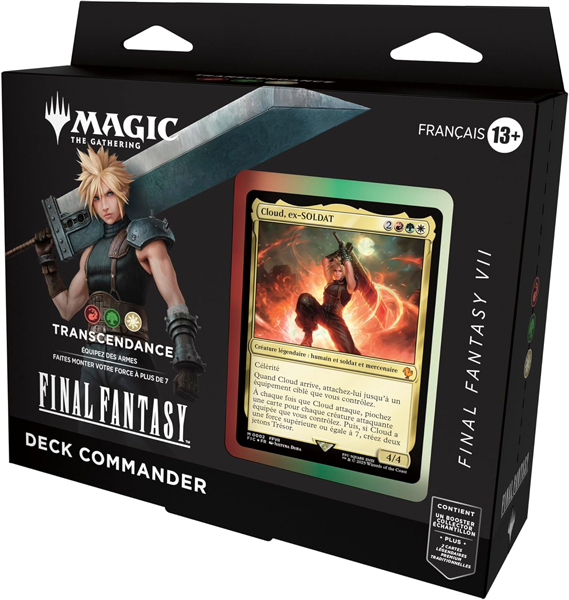 Deck commander – Cloud : Transcendance – Magic the Gathering Final Fantasy 7