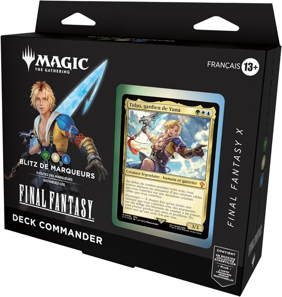 Deck commander – Tidus : Blitz de Marqueurs – Magic the Gathering Final Fantasy 10