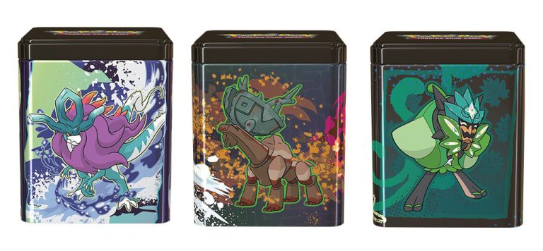 Coffret Tin – Pokemon – Dinglu Ou Ogerpon Ou Serpente-eau