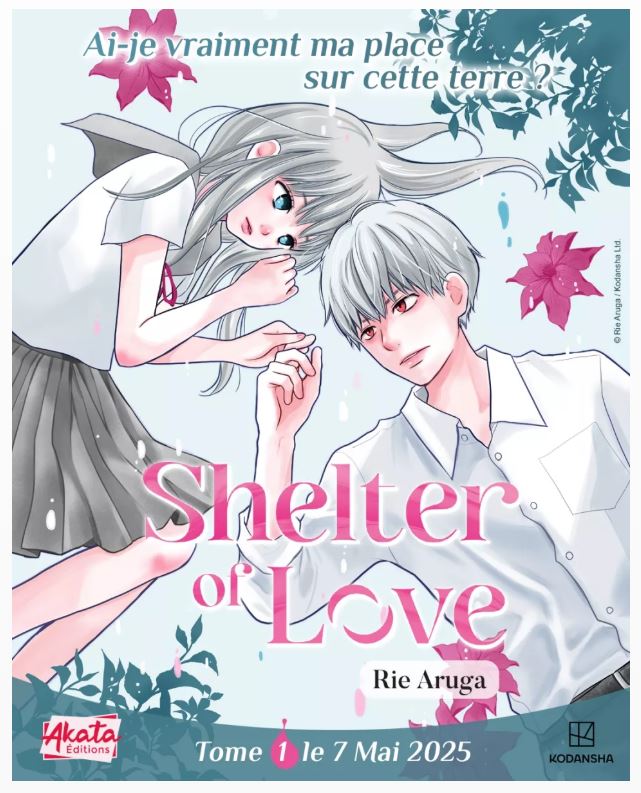 Rie Aruga revient chez Akata avec Shelter of Love