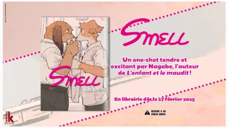 Nagabe revient aux éditions Komikku avec le manga Smell