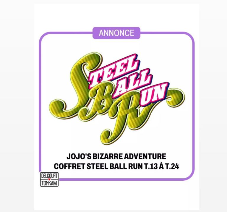 JoJo’s Bizarre Adventure Steel Ball Run : Le coffret final arrive cet été…