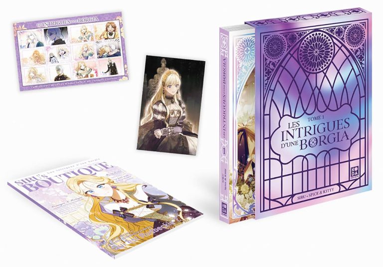 Les Intrigues d’une Borgia (tome 1) – Etui collector avec Artbook