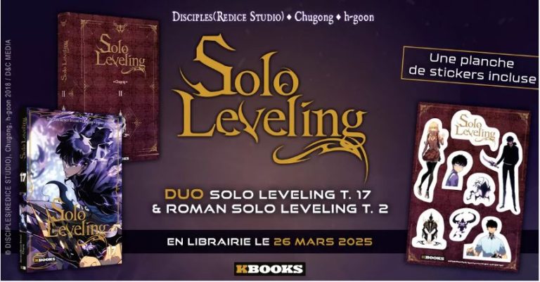 Solo Leveling : Un pack duo spécial avec bonus arrive en librairie !