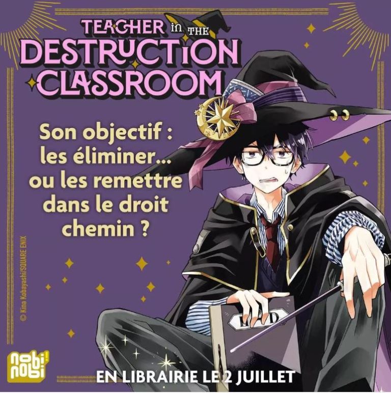 Teacher in the Destruction Classroom arrive chez nobi nobi! cet été
