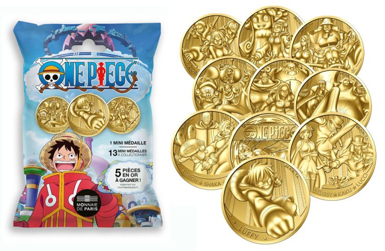 One Piece – Collection de mini-médailles de la Monnaie de Paris (série 2)