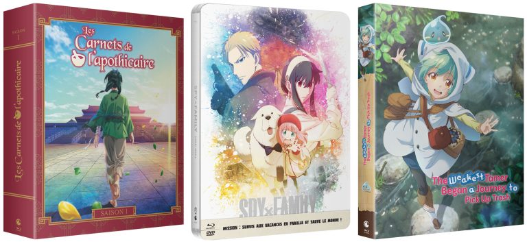 Crunchyroll dévoile son planning DVD/Blu-ray pour l’été 2025 !