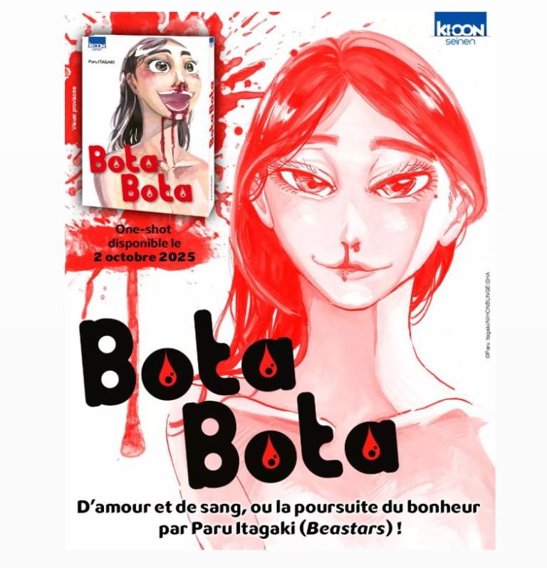 Bota Bota : Paru Itagaki signe un one-shot poignant chez Ki-oon