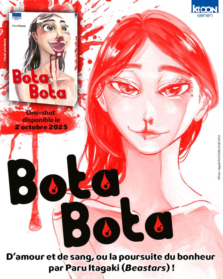 Bota Bota : La quête du bonheur avec Paru ITAGAKI !