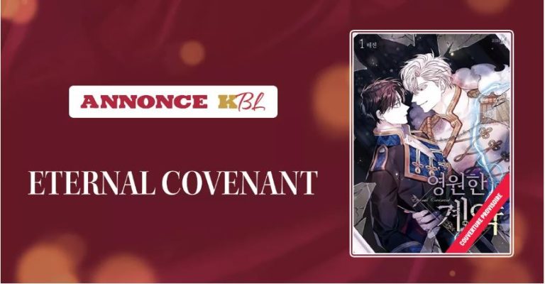 Eternal Covenant : le webtoon boy’s love arrive en version papier chez Kbooks
