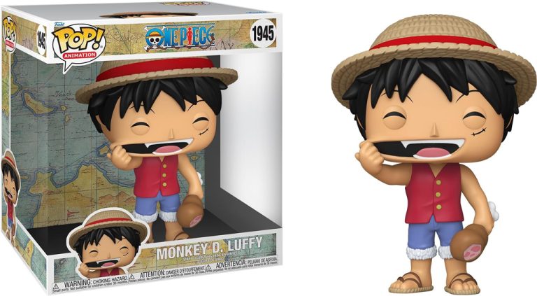 Figurine Funko Pop Jumbo – One Piece – Monkey D. Luffy